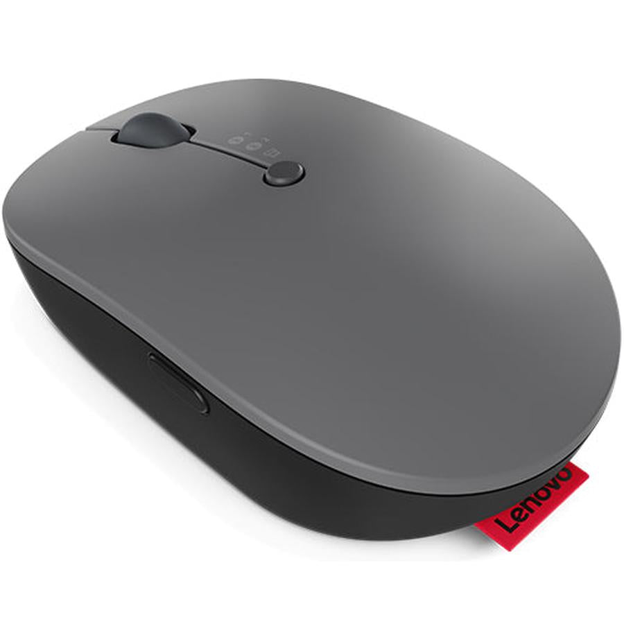 Lenovo Go Multi-Device mouse Office Ambidextrous RF Wireless + Bluetooth Optical 2400 DPI - GKN Direct