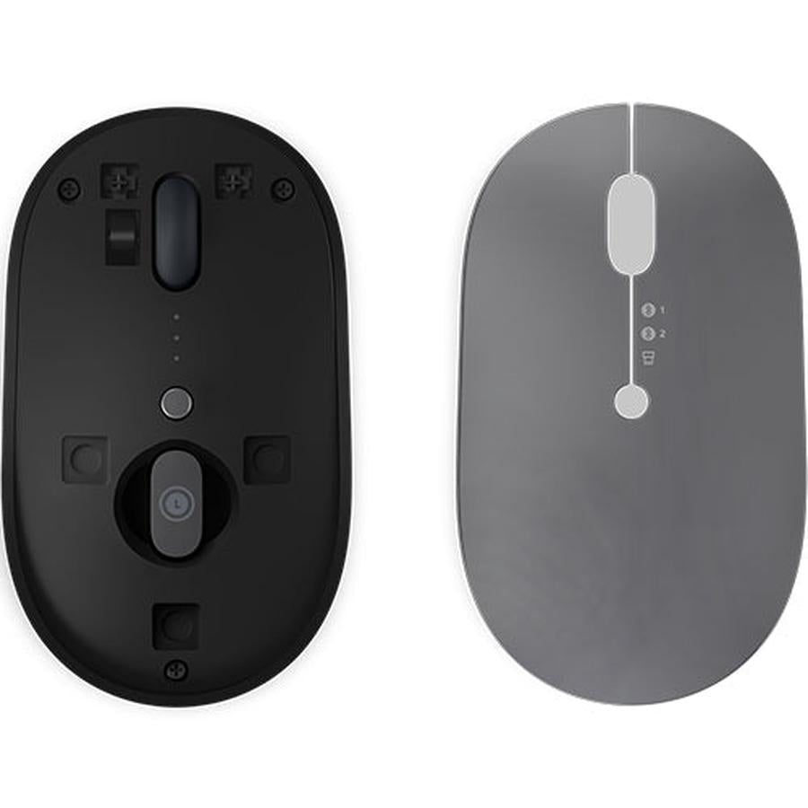 Lenovo Go Multi-Device mouse Office Ambidextrous RF Wireless + Bluetooth Optical 2400 DPI - GKN Direct