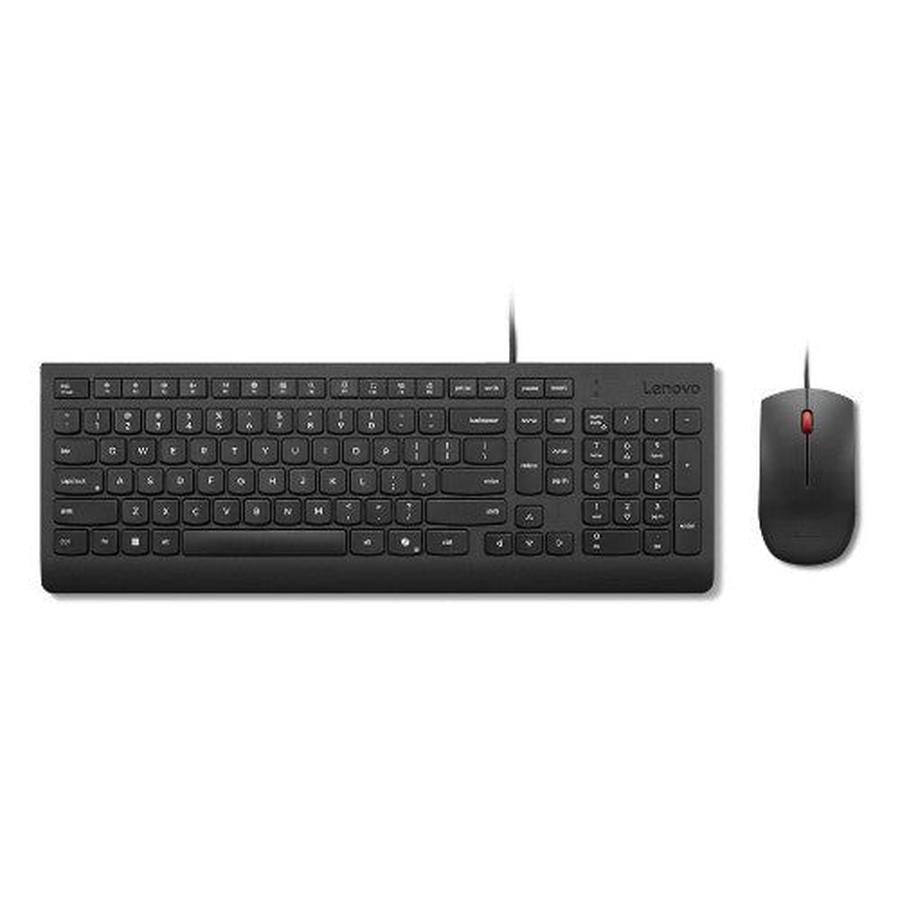Lenovo KB MICE_BO Essencial WR KBMS GB A1 keyboard Mouse included Universal USB UK English Black - GKN Direct