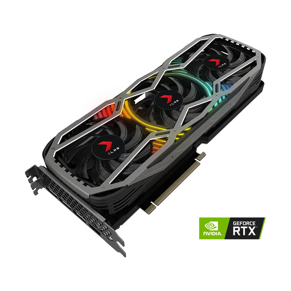 PNY GeForce RTX 3070 Ti 8GB XLR8 Gaming REVEL EPIC-X RGB Triple Fan PNY