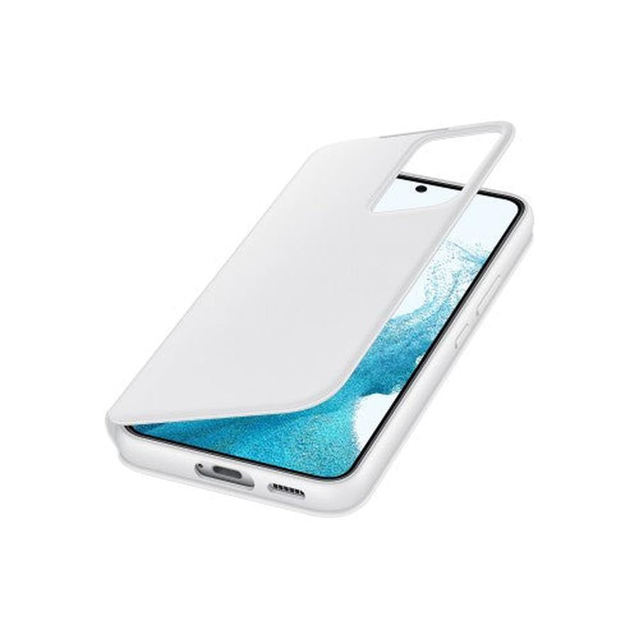 Samsung EF-ZS901C mobile phone case 15.5 cm (6.1") Flip case White - GKN Direct