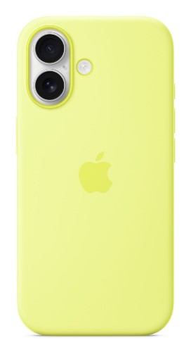 Apple iPhone 17 Silicone Case with MagSafe – Neon Yellow