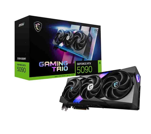 MSI GAMING GeForce RTX5090 TRIO OC 32GB NVIDIA GeForce RTX 5090 GDDR7