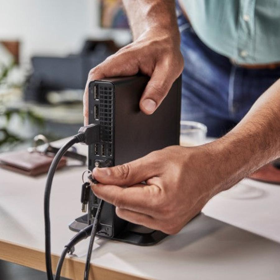 HP Elite Mini 800 G9 Intel® Core™ i7 i7-14700T 16 GB DDR5-SDRAM 512 GB SSD Windows 11 Pro Mini PC Black