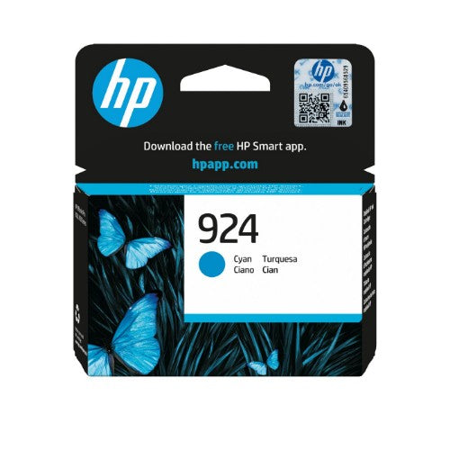 HP 4K0U3NE/924 Ink cartridge cyan, 400 pages ISO/IEC 19752 for HP OJ Pro 8120/e