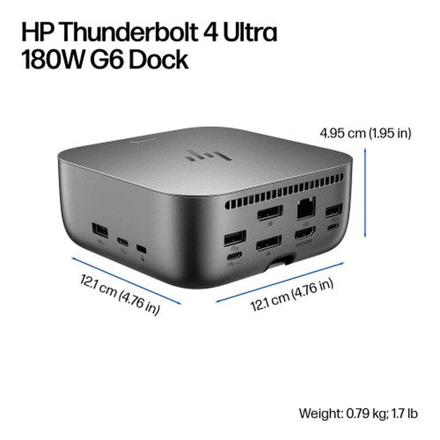 HP Thunderbolt 4 Ultra 180W G6 Dock