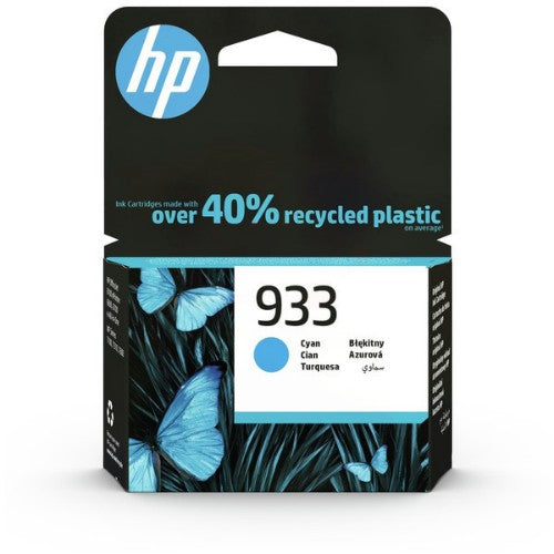 HP CN058AE/933 Ink cartridge cyan, 330 pages ISO/IEC 24711 4ml for HP OfficeJet 6100/7510/7610