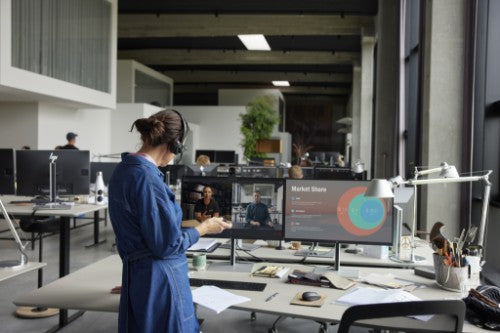 HP Poly Savi 8420 Office Stereo DECT 1880-1900 MHz Headset