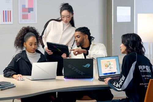 ASUS ROG Zephyrus G14 GA403WW-QS075W AMD Ryzen AI 9 HX 370 Laptop 35.6 cm (14") 3K 32 GB LPDDR5x-SDRAM 2 TB SSD NVIDIA GeForce RTX 5080 Wi-Fi 7 (802.11be) Windows 11 Home Grey