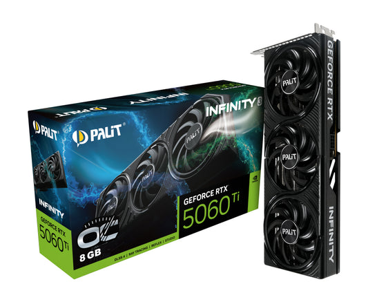 Palit GeForce RTX 5060 Ti Infinity 3 OC NVIDIA 8 GB GDDR7